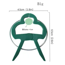 Reusable Garden Greenhouse Clips for Plant and Flower Support (Big)
