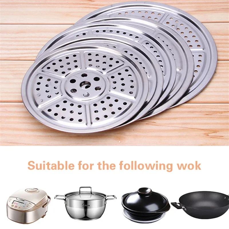 1 PC 18-50cm Pressure Cooker Canner Rack Stainless Steel Canning Steamer Rack Stand Cooking Toast Bread Baking Kitchen Gadge steamer rack