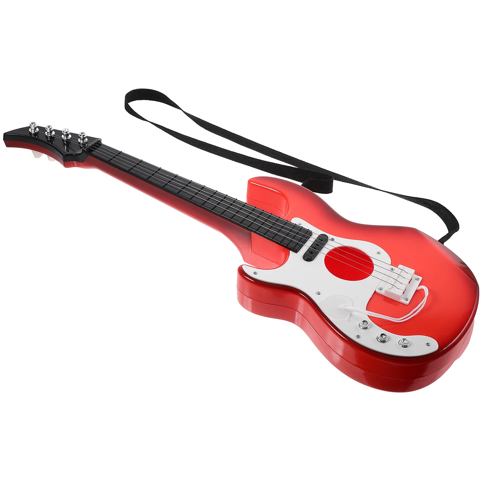 Kids Guitar Toy Electric Guitar Toddler Ukulele Acoustic Guitar Beginner Educational Instrument Model Toys Easter Basket