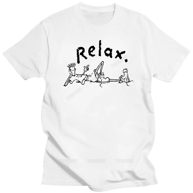 Fido Dido, футболка Fido Dido, расслабляющая футболка, Классическая футболка, Мужская удивительная футболка из 100 хлопка с короткими рукавами