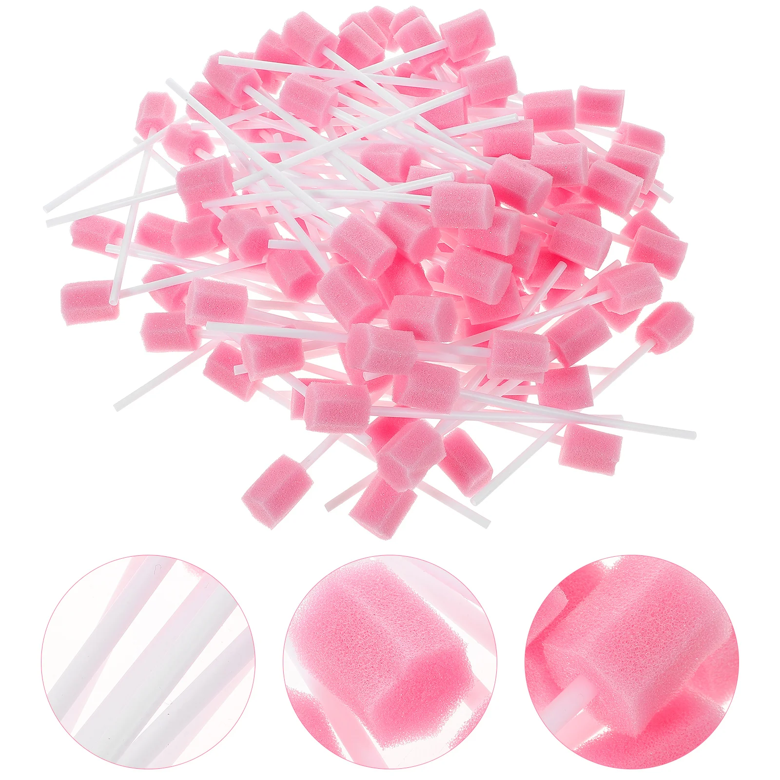 200 PCS Cleaning Sponge Oral Care Baby Mouth Swabs Cavity Swabsticks