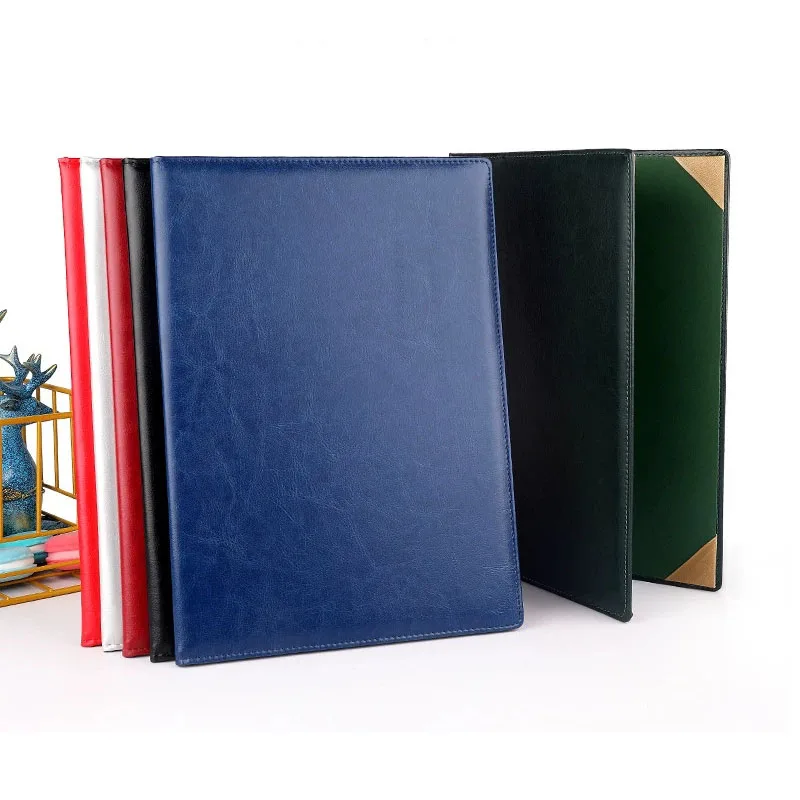 File Folder File Holder (customized Logo usd27) A4 B5 Certificate Cover Shell Folder Contract Training Vocational Skills Certification