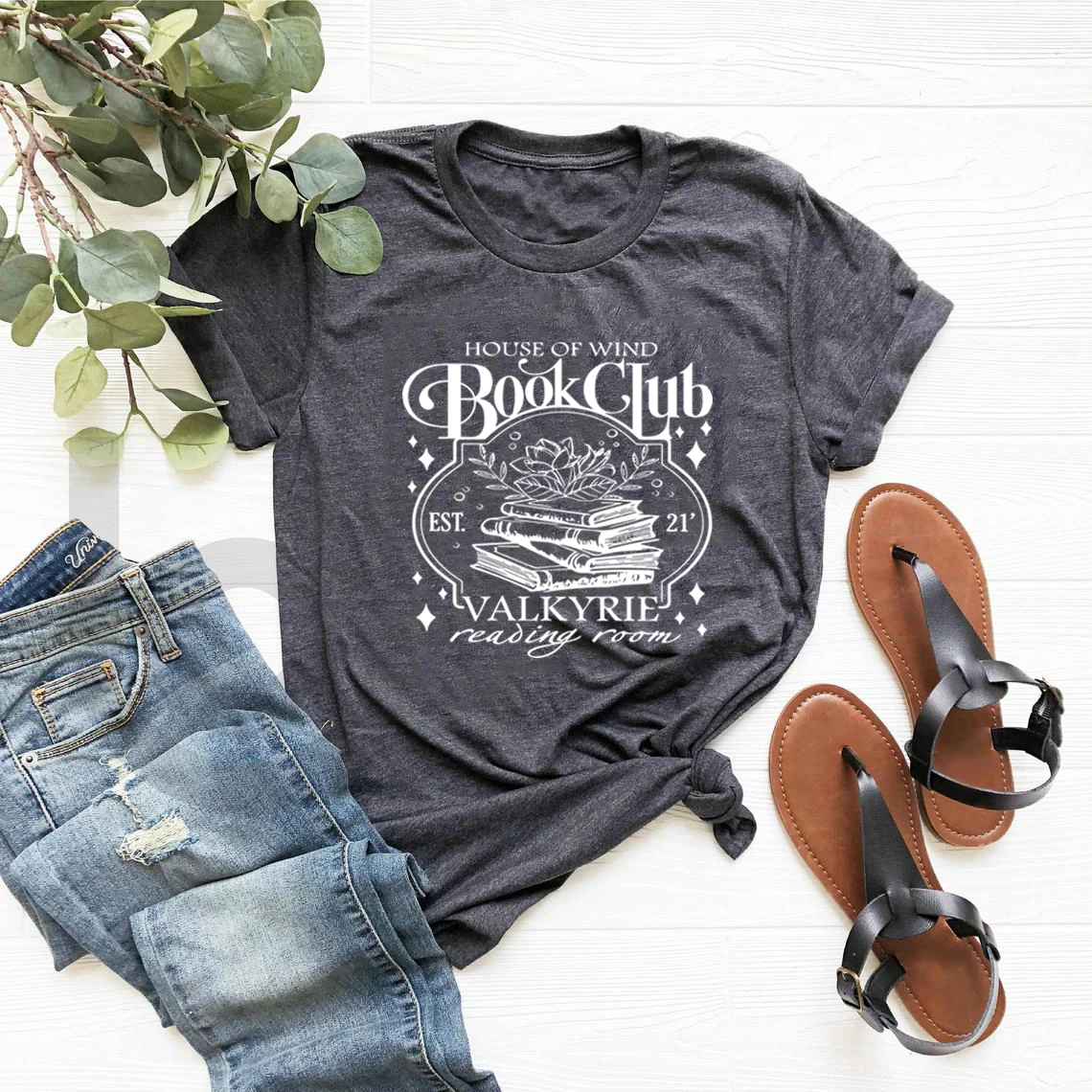House of Wind Library Velaris T-Shirt Acotar Book Club Shirt SJM Throne of Glass Tshirt Night Court Tee Short Sleeve T-shirts