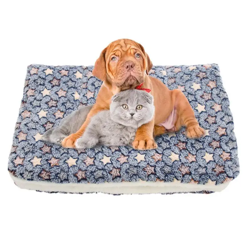 

Cat Calming Blanket Cozy Calming Pet Blanket Soft Flannel Throw With Cute Paw Prints Cat Calming Blanket For Indoor Cats Dogs