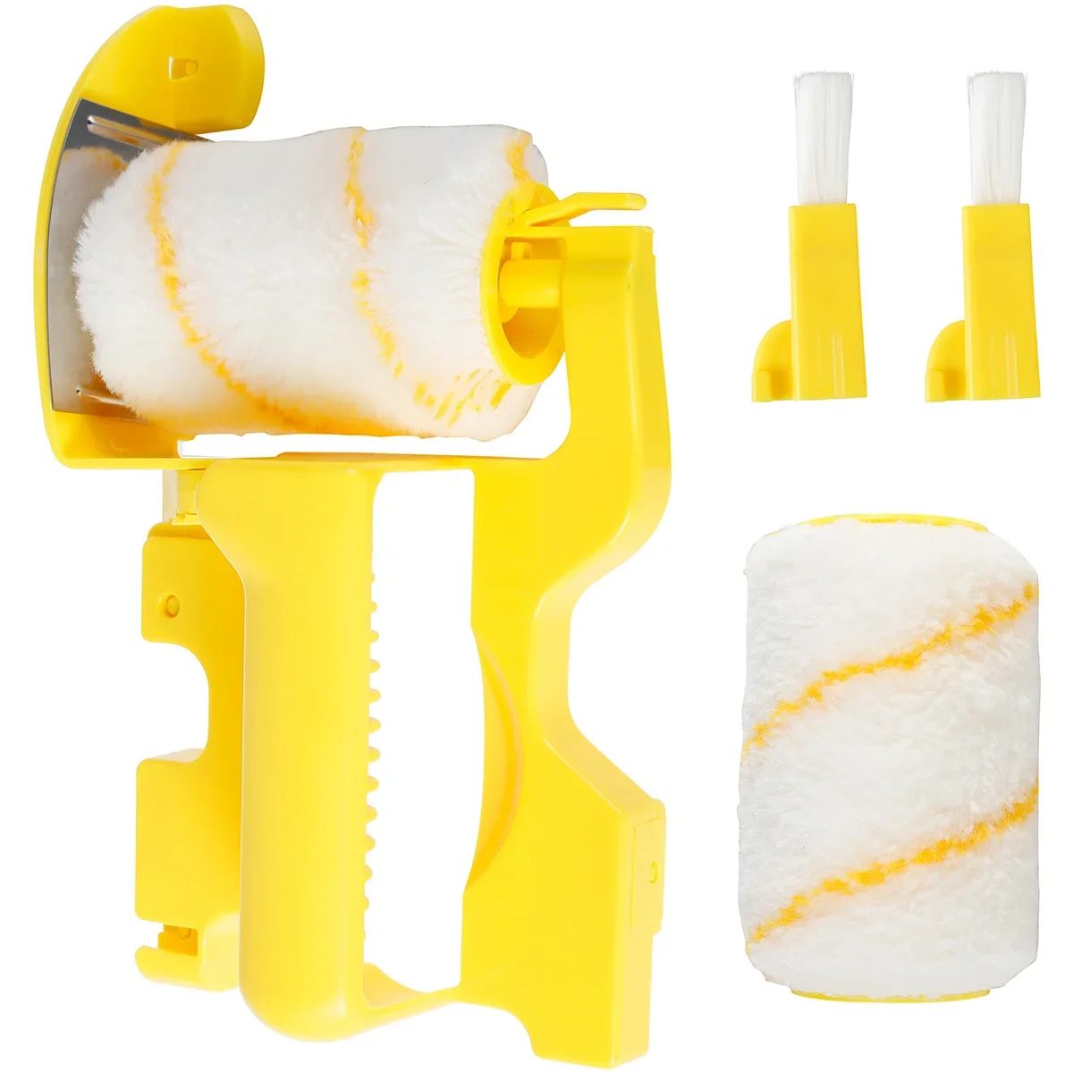 

Edger Hand-held And Window Brush Roller Tool Portable Painting Ceiling Home for Clean-cut With Wall Paint Room