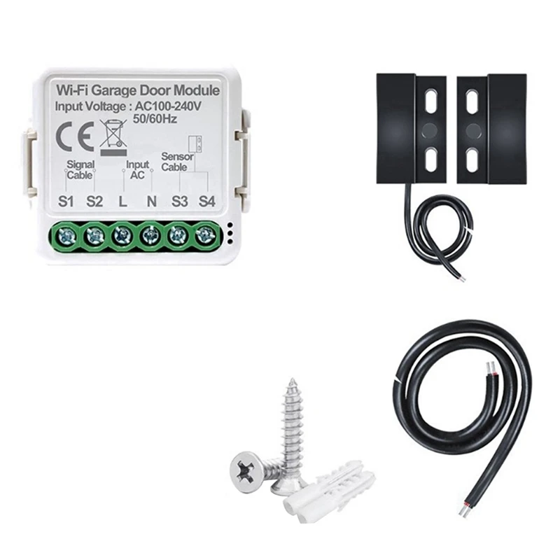 

Смарт-Открыватель для гаражных дверей с Wi-Fi