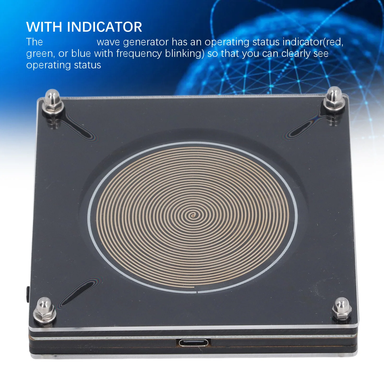 Enhanced Ultra Low Frequency Pulse Resonance Generator with Indicator