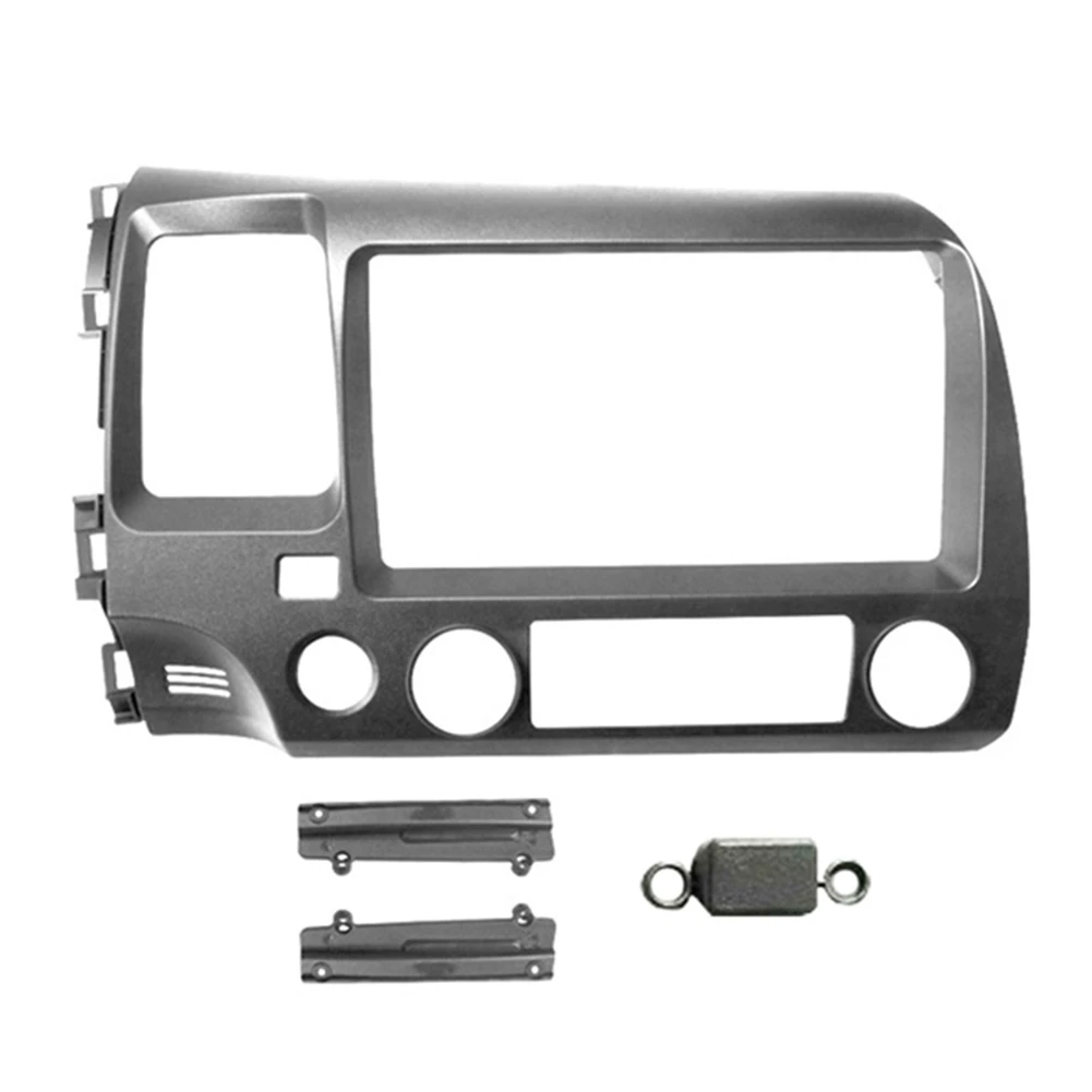 

Автомобильная Аудиомагнитола 2Din, 9 дюймов, рамка Fascia ДЛЯ Honda Civic 2006-2011, комплект панелей для DVD-плеера