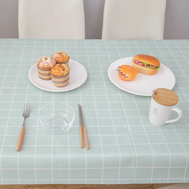 

Rectangular Tablecloth Picnic Cloth Dustproof Washable Party TableCover --3WT