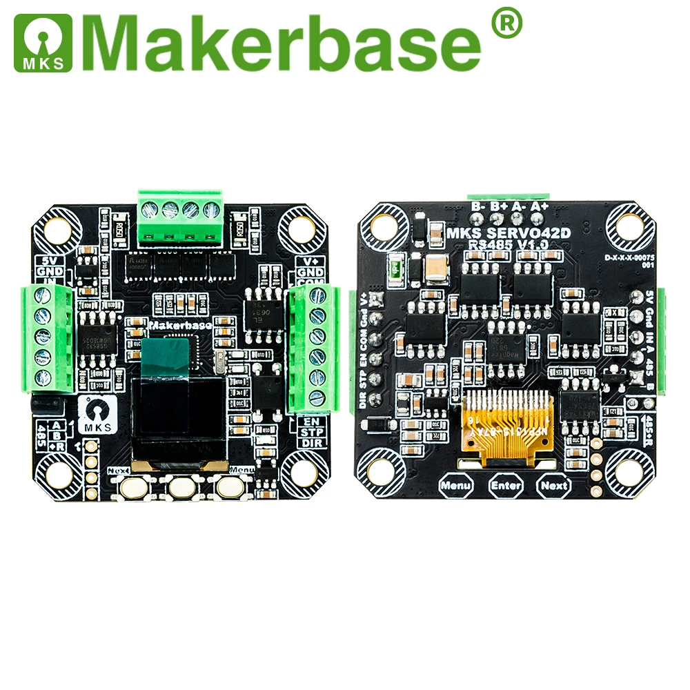 Makerbase MKS SERVO42D NEMA17 closed loop stepper motor Driver CNC 3d printer for Gen_L FOC quiet and efficient — view 2