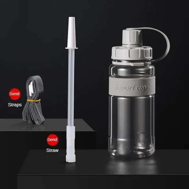 2 Liter Big Water Bottle with Straw 2L/1.5L/1L/0.6L Large Capacity School Gym Sports Drinking Bottles BPA Free Fitness New 6