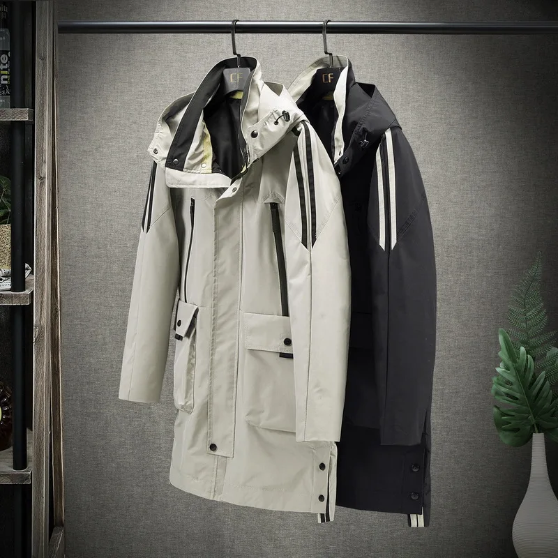 ZOZOWANG New Plus Size 10XL Windproof Winter Jackets Men Waterproof Hoodied Parka Men's Warm Winter Cotton Coat Men Thicken