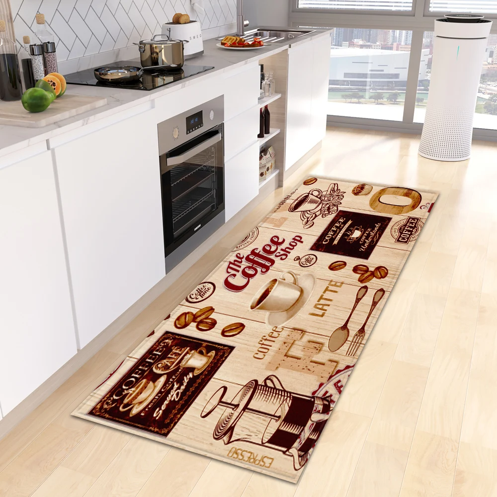 

Entrance Doormat House Kitchen Rug Coffee Bathroom Hallway Decoration Carpet Living Room Bedroom Floor Balcony Non-Slip Foot Mat