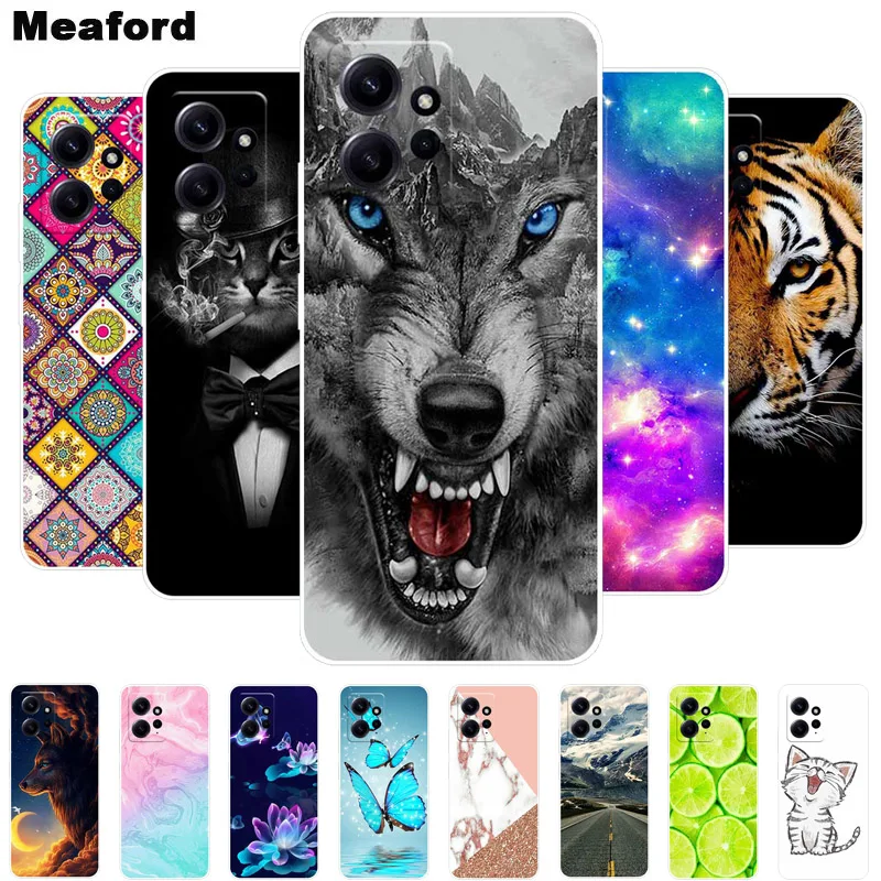 Per Xiaomi Redmi Note 12 4G Custodia Morbida In Silicone Posteriore Coque Per Xiaomi Redmi Note12 4G Global Phone Cover Redmi Note 12 6.67 Capas