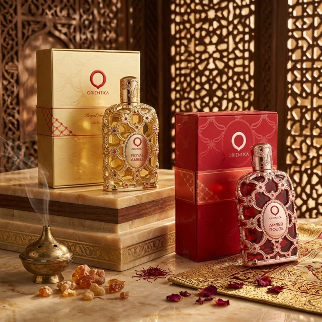 Parfum unisexe d'ambre oriental d'inspiration arabe - Parfum luxueux du Moyen-Orient, huile parfumée élégante pour hommes et femmes 1