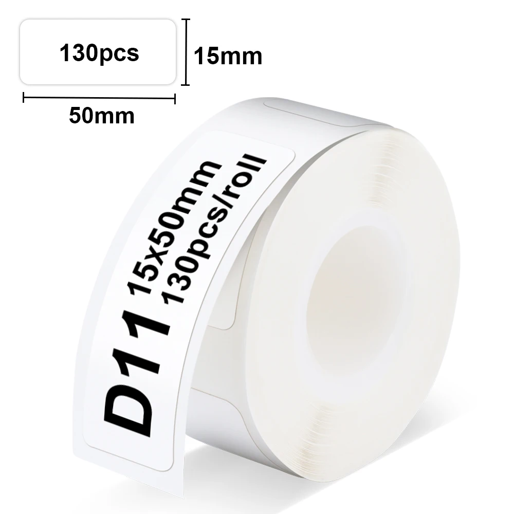 Niimbot D11 D110 Label Printer Tape Sticker 1550mm para Niimbot D11 D110 Label Maker niimbot d11 d110 label printer tape sticker 1550mm para niimbot d11 d110 label maker