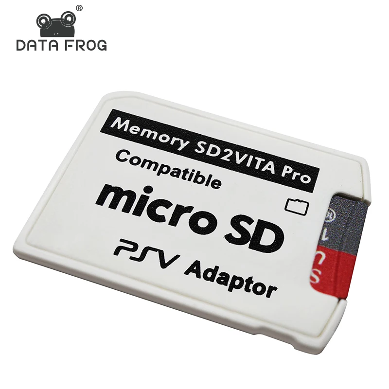 Data Frog Sd2Vita Psvita Memory Micro Card Per Ps Vita Sd Game Card 1000/2000 Sd Card Slot Adapter 3.60 System Sd Card