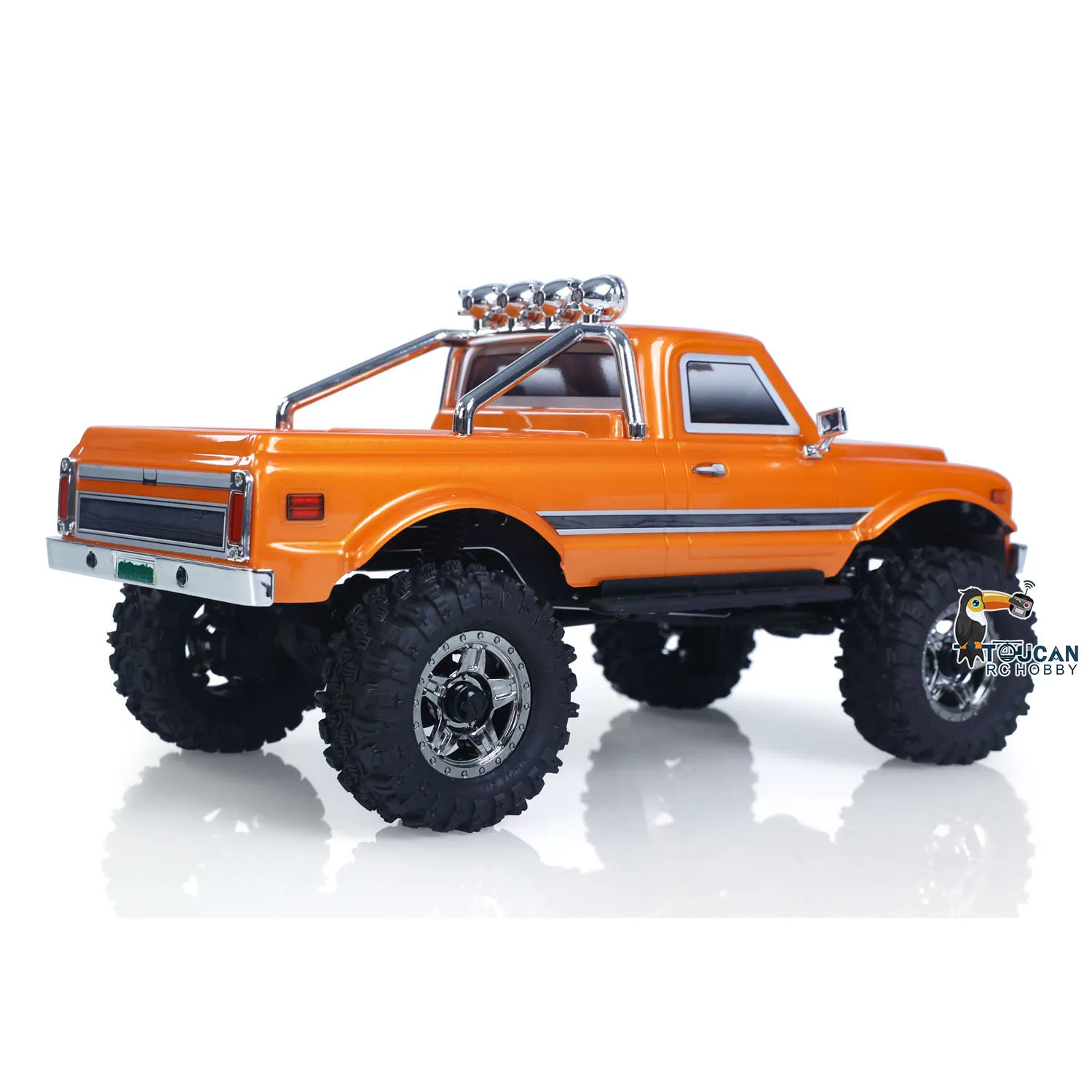 Hobby Plus CR18P Convoy EVO V2 1/18 RC Rock Crawler 2 vitesses RTR Orange