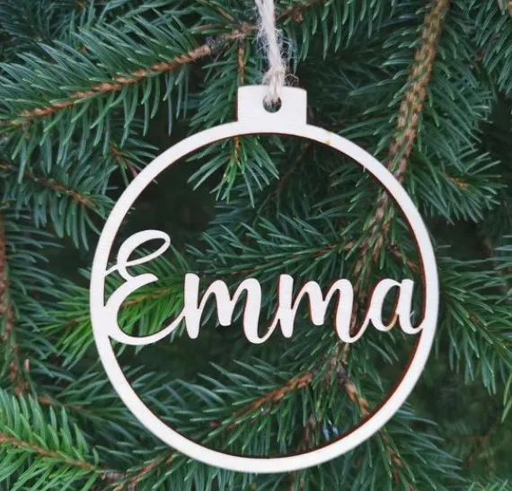 PALLNE D NATALE con nome e foto, personalzzate, dea regalo d