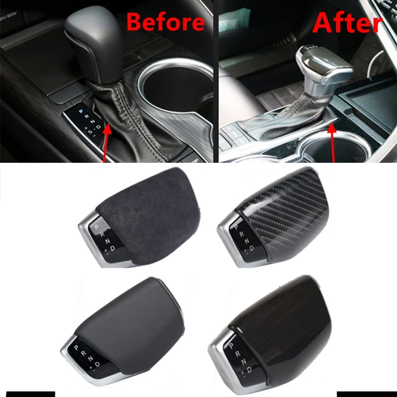 Car Modified Automatic Gear Shift Knob Shifter For Toyota Camry 8th Xv70 V70 20182021 / Corolla