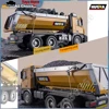 HuiNa 1573 1/14 RC Dump Truck 10-Channel 2.4G Alloy Remote Control Loader Truck  Engineering Vehicle RC Toy Gift for Boy 4