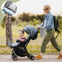 Folding Diaper Bag Small Large Capacity Diaper Bag Maternity Travel Pouch Portable Stroller Nursery Organizer For Bottles Toys