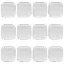 

12pcs Orthodontic Teether Box Chewing Teether Box Chewies Plastic Case Box