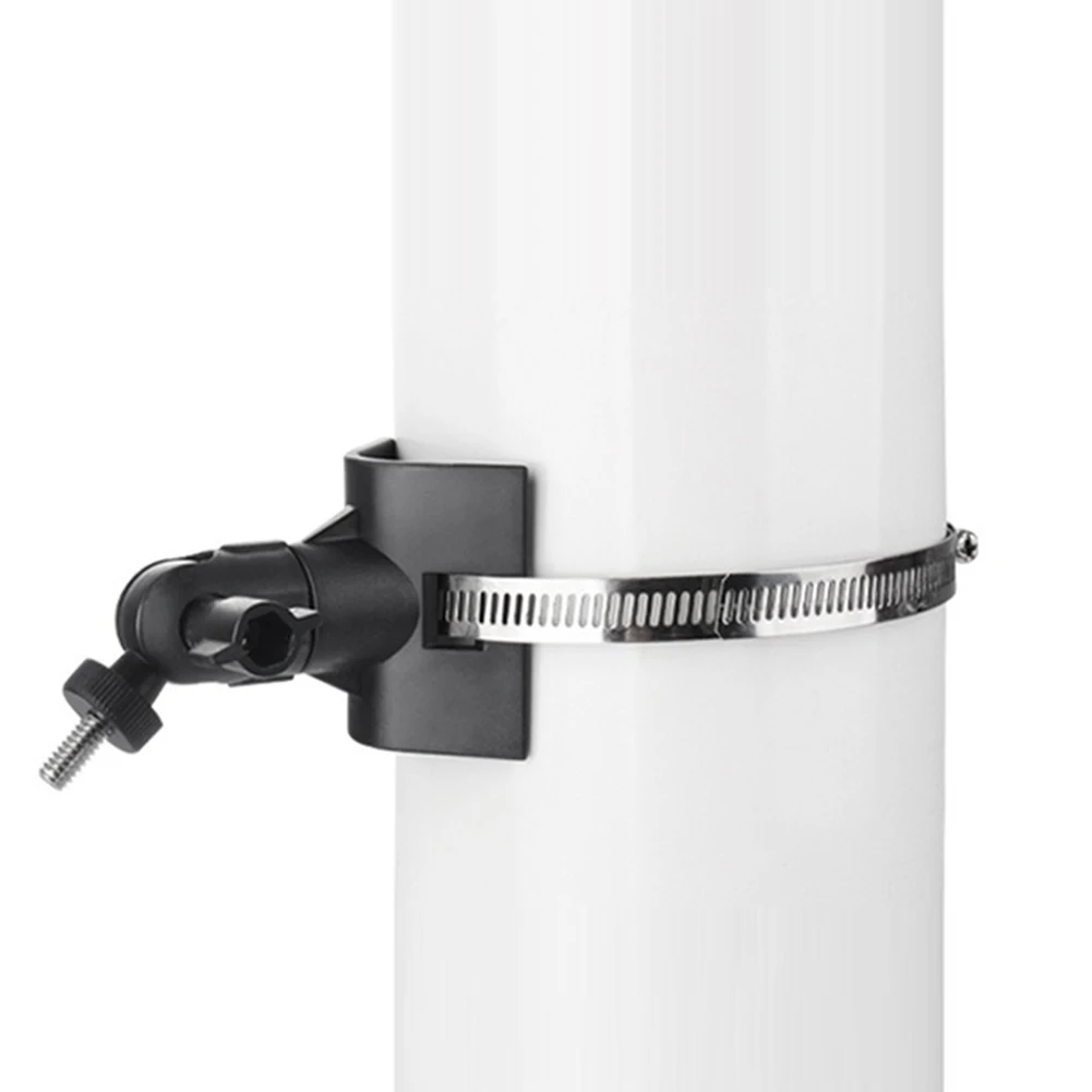 Universal Camera Mount Pipe Bracket Stainless Steel Adjustable