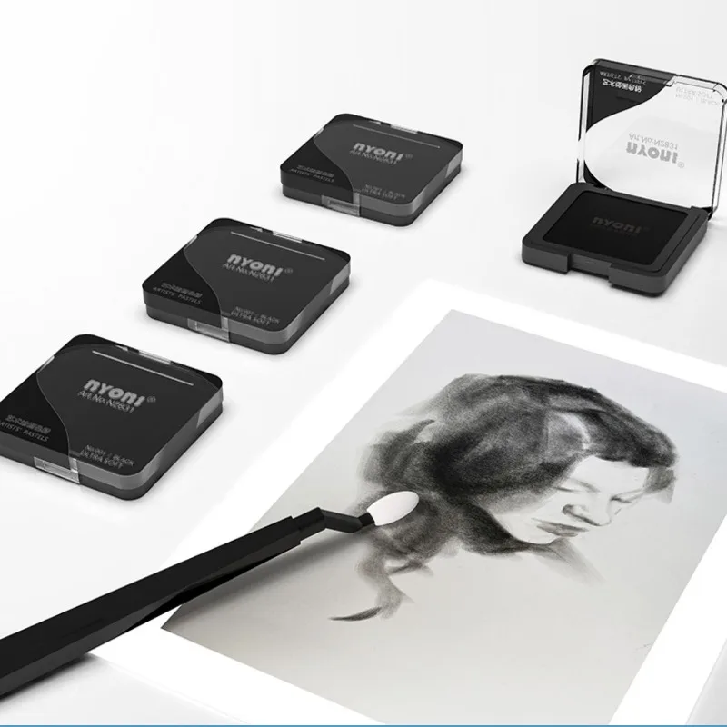 

Профессиональный сухой влажный эскиз тонер рисунок графитовый уголь цветной порошок мягкие художники пастели рисунок товары для рукоделия 6 цветов