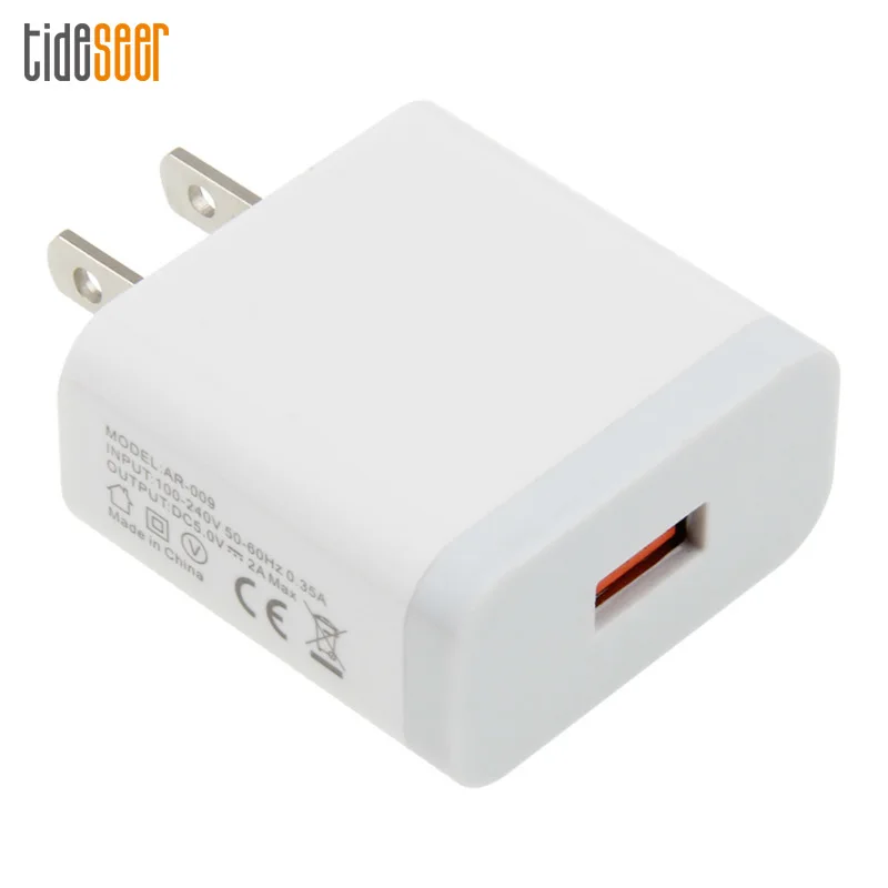 

100 шт. настенное зарядное устройство Mini USB, 5 В, 2 А, вилка стандарта США, адаптер для путешествий, для iPhone, Samsung, Huawei, Xiaomi mi 8, мобильного телефона, планшета