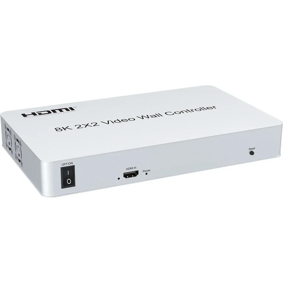 Ƽ ũ ö̽ HDMI   μ, ̵ ÷̾  , 8K, 2x2, 4 TV ö̼