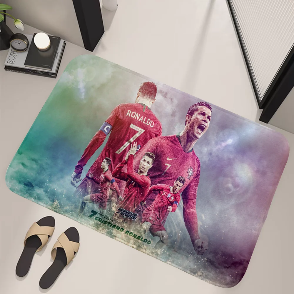 Cristiano Ronaldo Doormat Entrance to Home Decoration Accessories Front Door Mat Outdoor Rug Kitchen Mats for Floor Room Rugs 2