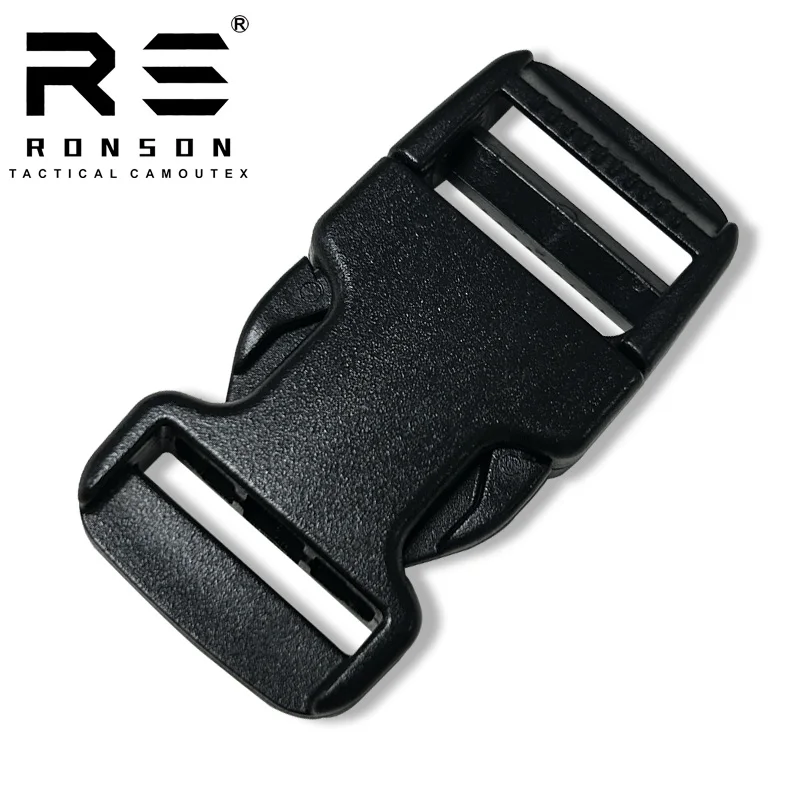 Ronson Tactical Backpack Waist Bag Parts thickened buckle Plastic Quick Side Release Tactical Belt Buckle
