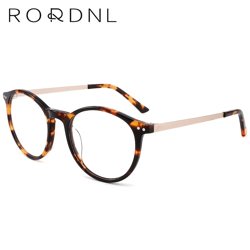 Optical Round Glasses Frame for Women Men Bulk Wholesale Prescription Brand Eyeglasses Retro