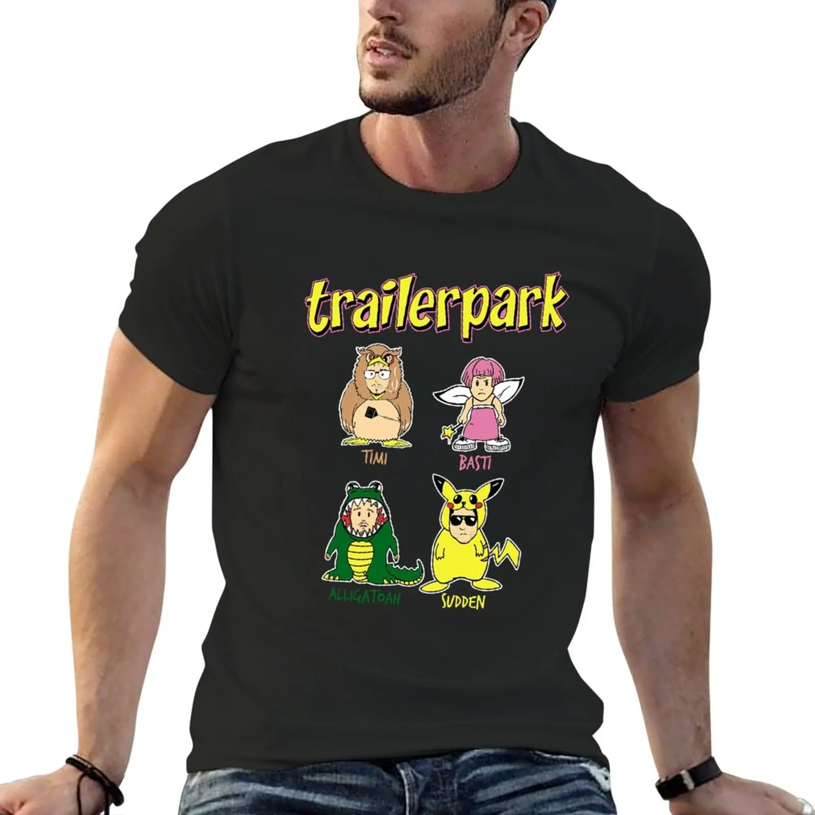 

New trailerpark T-Shirt cute clothes black t shirt men clothing