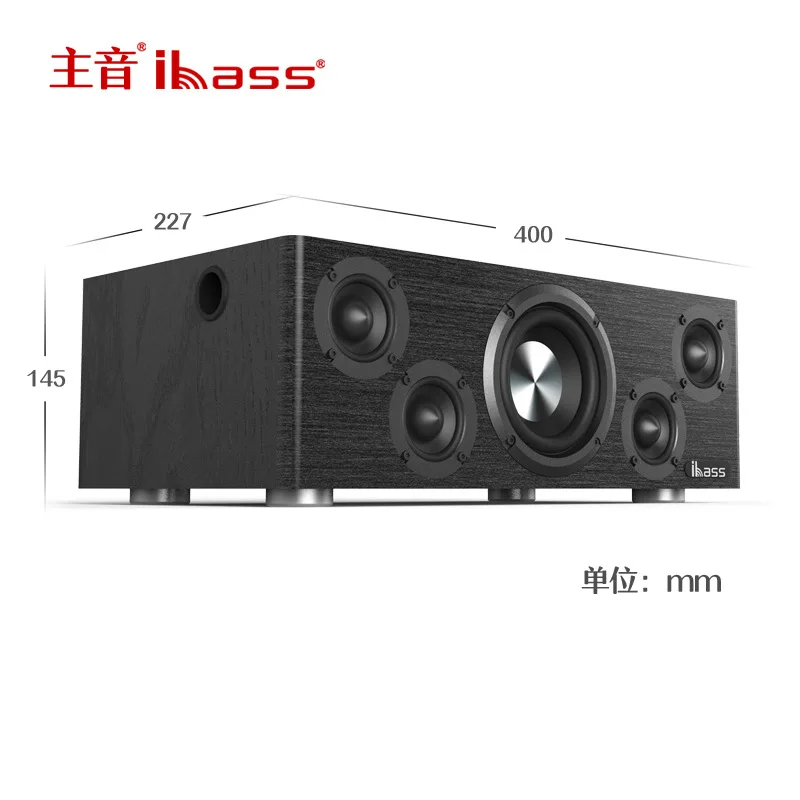 

Ibass Solomax 200W High Power Portable Wooden Bluetooth Speaker Home Karaoke Stereo Surround Subwoofer TV Fiber Coaxial Speaker