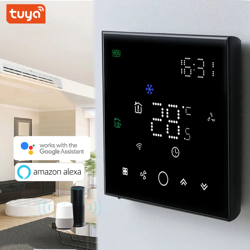 TUYA Zigbee Wifi Thermostat For Replacing Upgrade Air Conditioner
