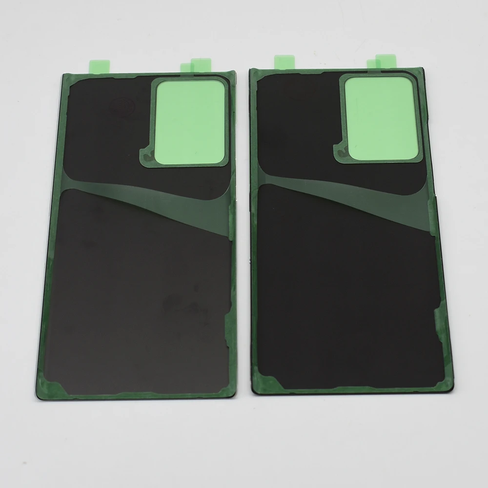 스티커 접착제가 있는 후면 문짝 쉘, 삼성 갤럭시 노트 20 울트라 5G N986B N986U 배터리 커버, 최고 품질