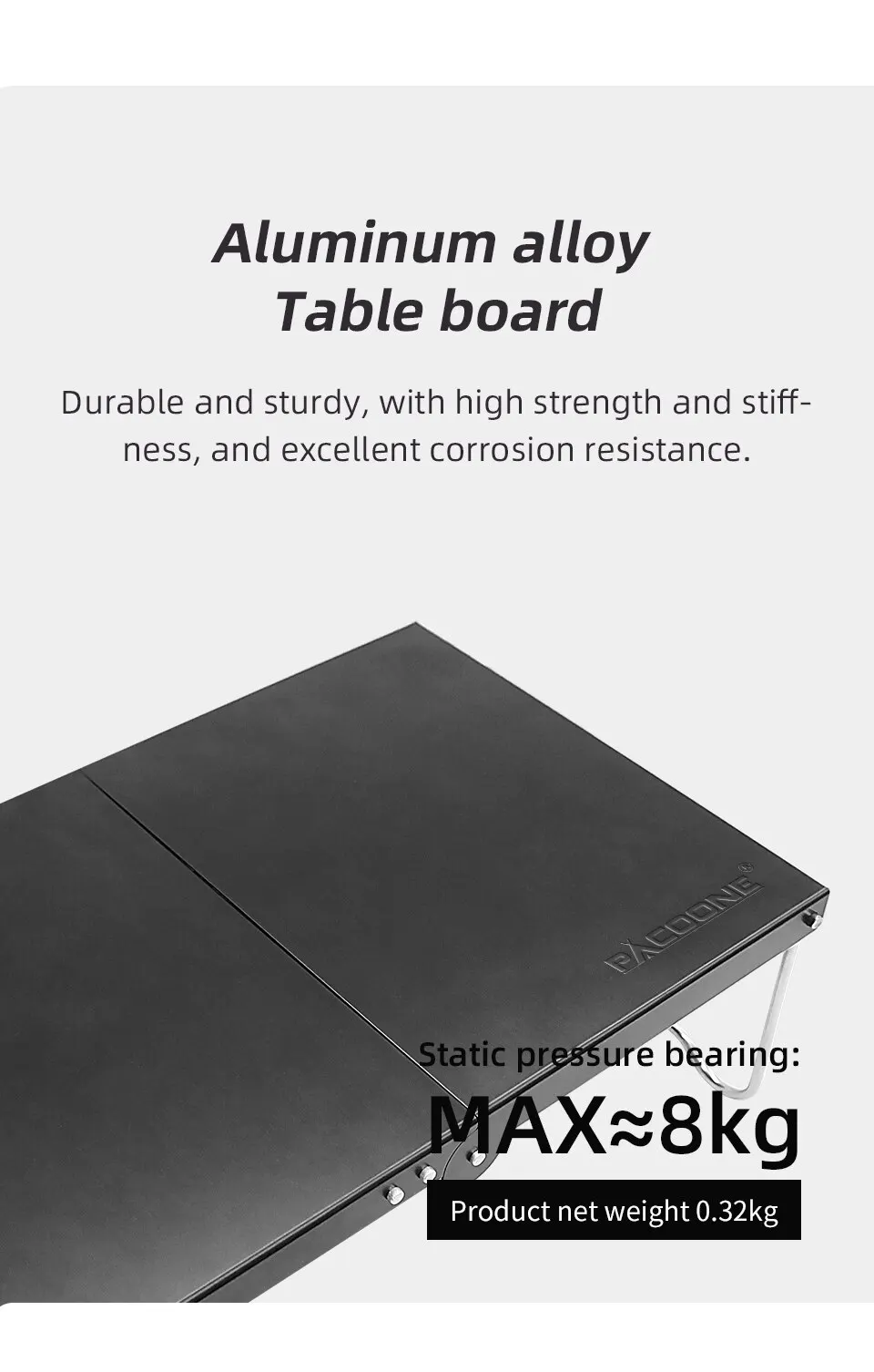 Description Picture 6 of itemCamping Portable Foldable Table Small Coffee Tables Ultralight Outdoor Hiking Picnic Table MDF Mini Folding Table New