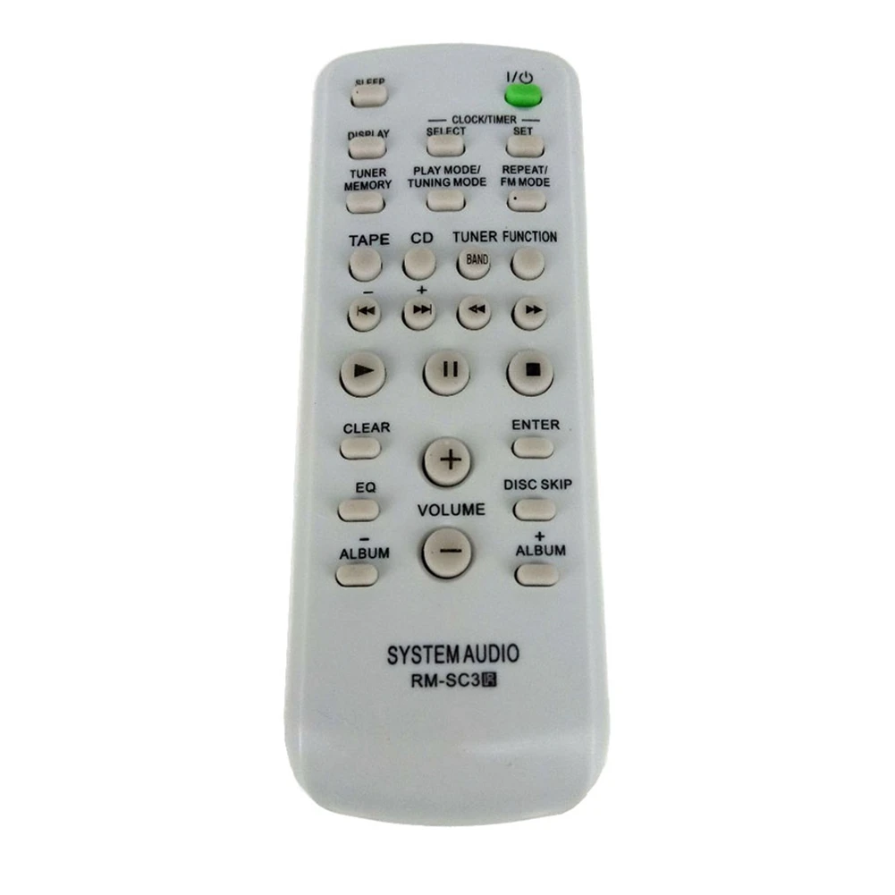 Per Sony Cd Hifi System Audio Remote Control Rm-Sc3 Rm-Sc30 Rm-Sc50 Rm-Sc55 Mhc-Rg29 Mhc-Rg490S Cmt-Eh10 Cmt-U1 Cmt-Cpz1