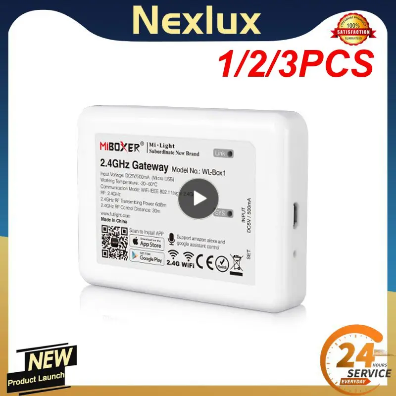 

Пульт дистанционного управления Miboxer, 1/2/3 шт., 4 Вт, GU10, MR16, RGB + CCT, цветовая температура 220 В, 2,4 В, г