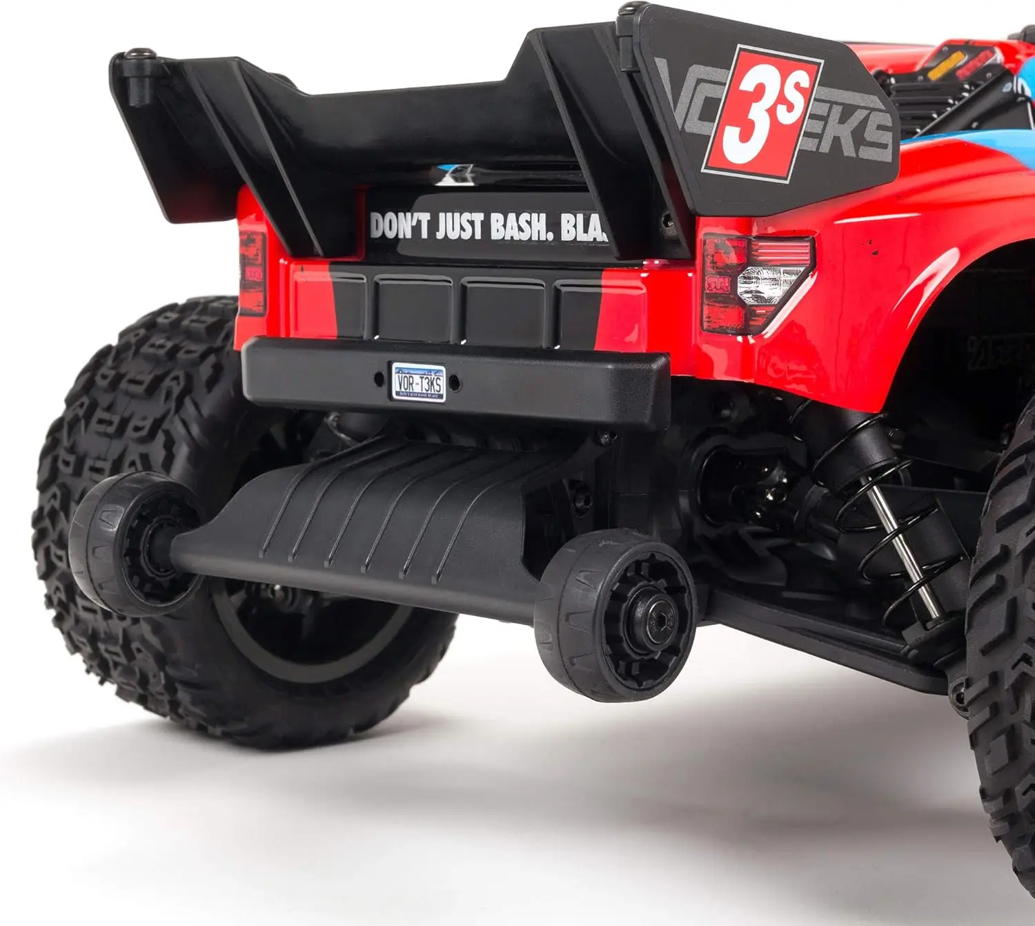RC Truck 1/10 VORTEKS 4X4 3S BLX Stadium Truck RTR (Batteries and Charger Not Included), Red, ARA4305V3T1