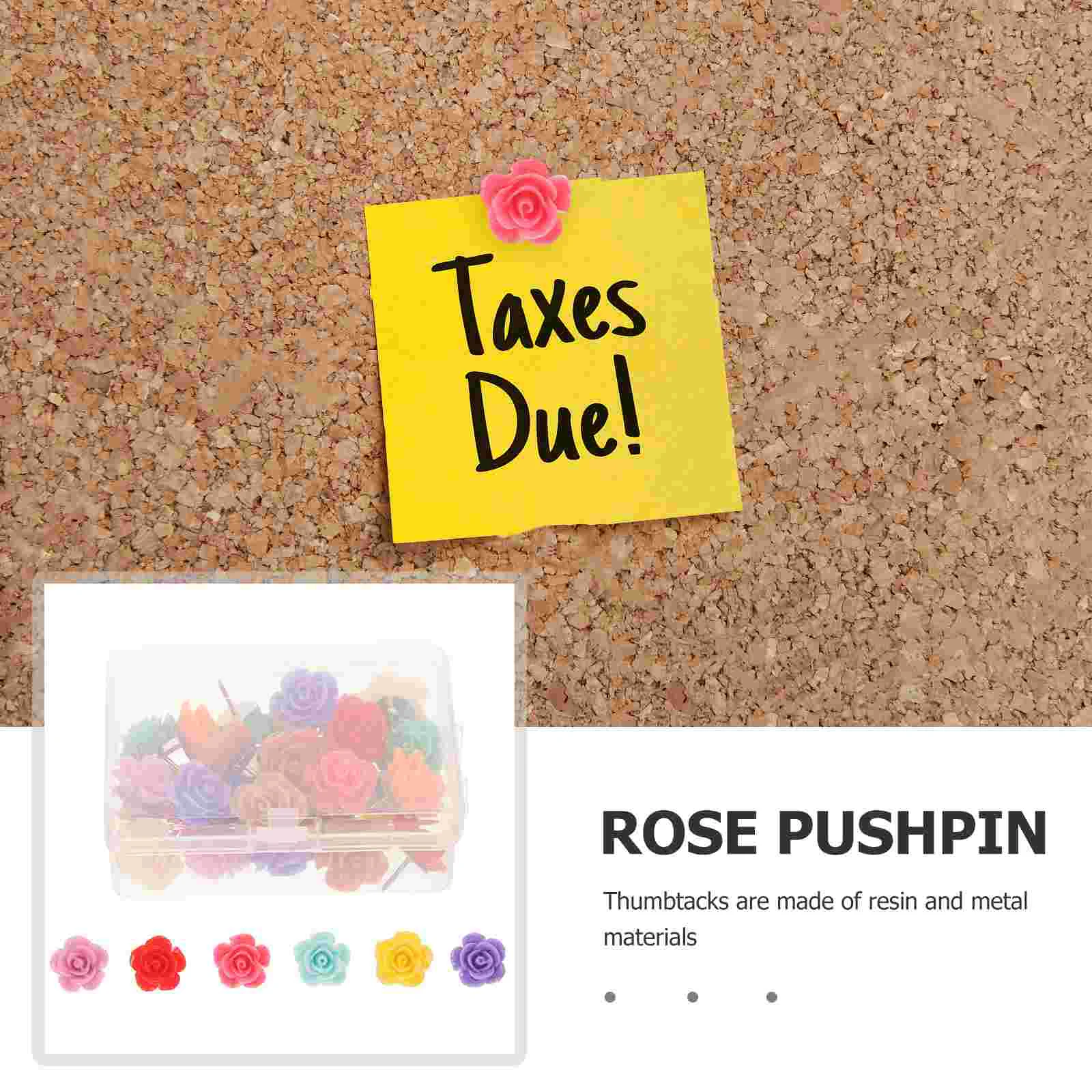 푸시 장식 압정 데이지 엄지 지도 꽃 보드 핀 게시판, 나무 벽 엄지 압정 꽃 포스터 파일 사진