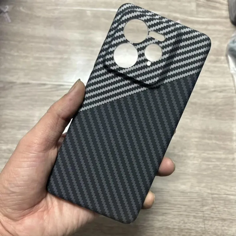 Stylish Carbon Fiber Texture Shockproof Bumper Case