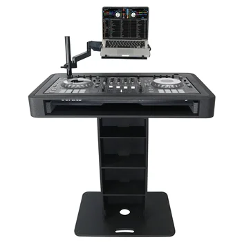 100% AUTHENTIC kkmark Control Tower DJ Stand Booth for Two Pioneer CDJ 3000 Denon SC6000 CD Player and RANE Twelve Turntables