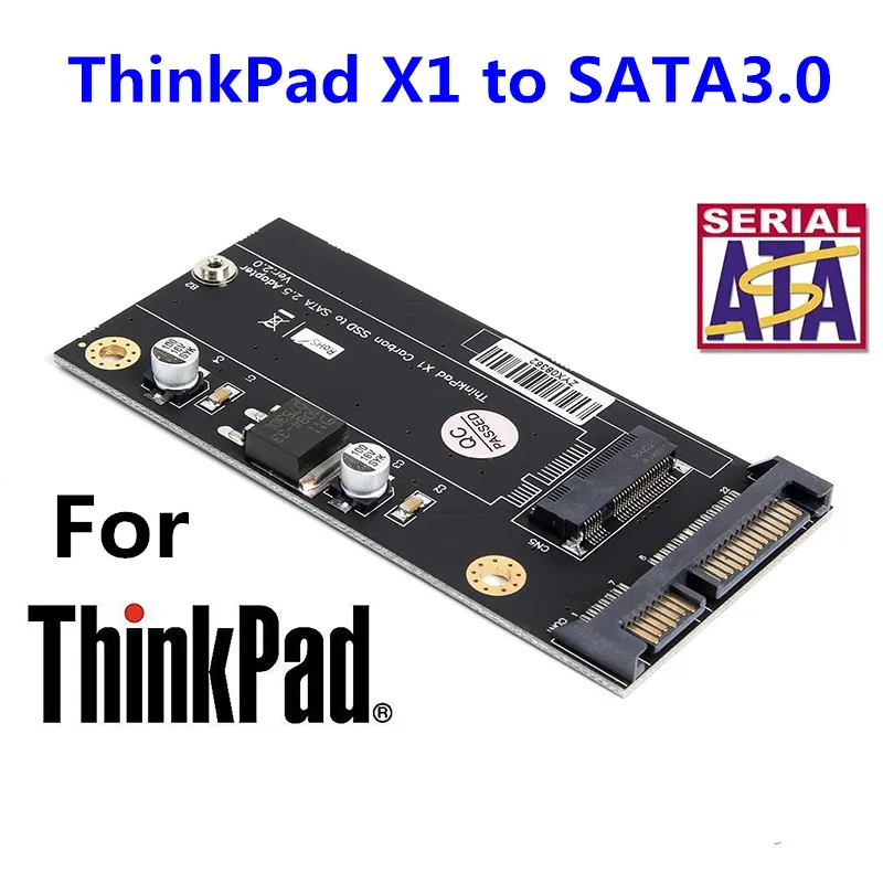 

Переходник SATA SSD на 20 + 6 Pin 26 Pin для Lenovo ThinkPad X1 Carbon Special products
