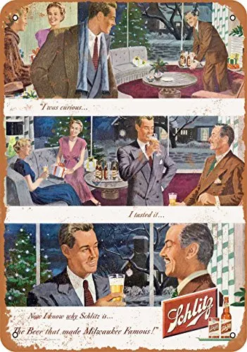 

Metal Sign - 1948 Schlitz Beer - Vintage Look