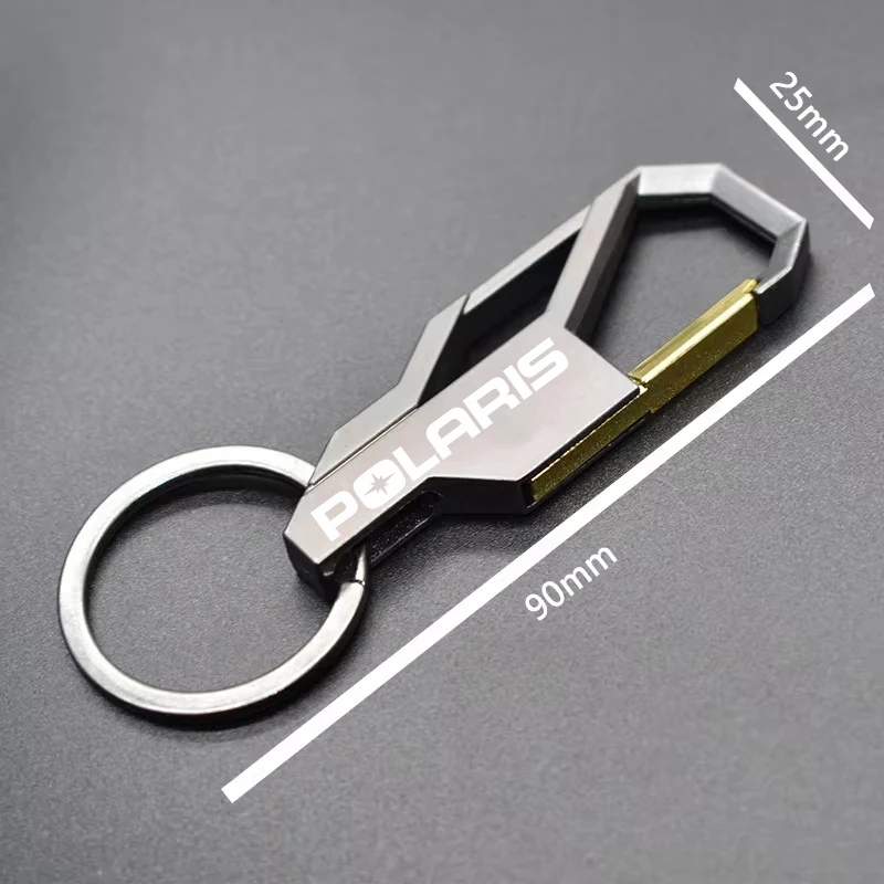 For POLARIS Auto Accessories zinc alloy car key chain, Creative
