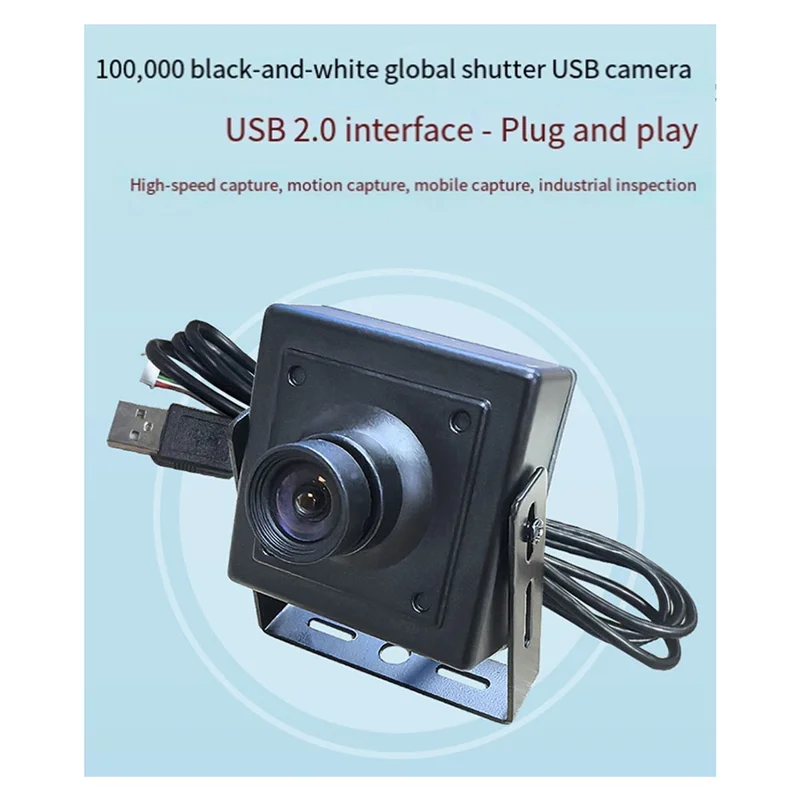 A72T OV92811MP 100도 USB 카메라 모듈 글로벌 셔터 흑백 120FPS 고속 캡처 드라이버 프리