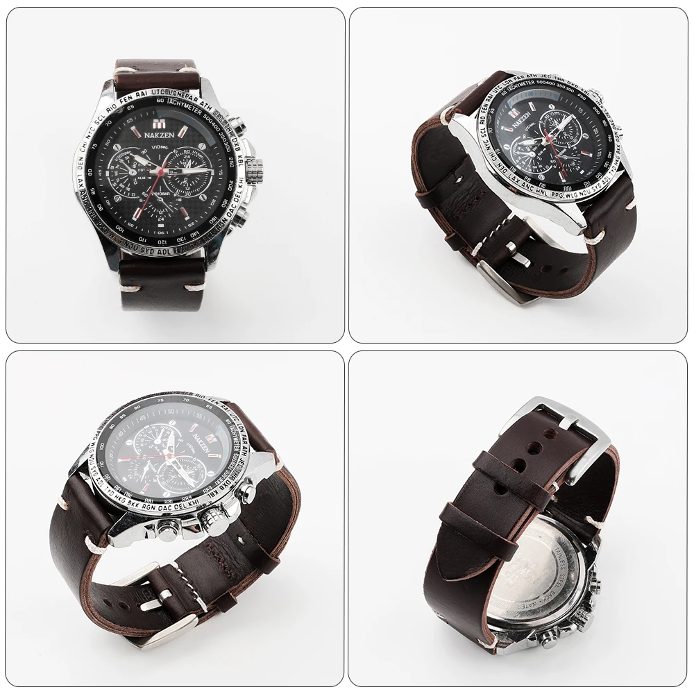 Versatile Quick Release Watch Band with Pin Buckle